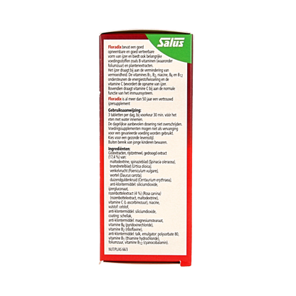 Salus Floradix ijzer tabletten 147 Tabletten