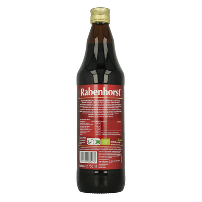 Rabenhorst Zwarte bes nektar bio 750 Milliliter