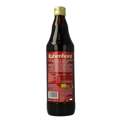 Rabenhorst Bietensap bio 750 Milliliter