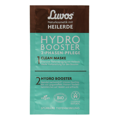 Luvos Crememasker hydro booster 2 fasen bio 9.5 Milliliter
