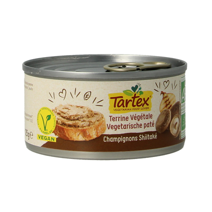 Tartex Pate champignon bio 125.00 Gram