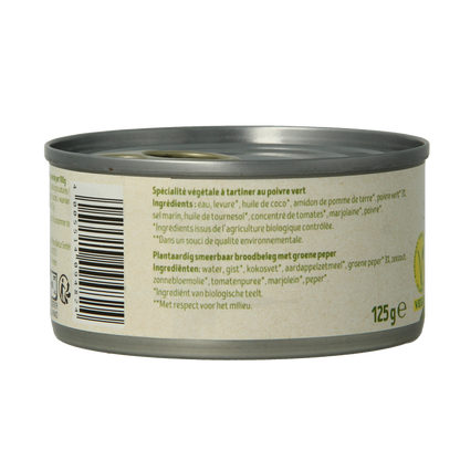 Tartex Pate groene peper bio 125 Gram