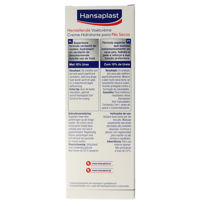 Hansaplast Voetcreme herstellend 100.00 Milliliter