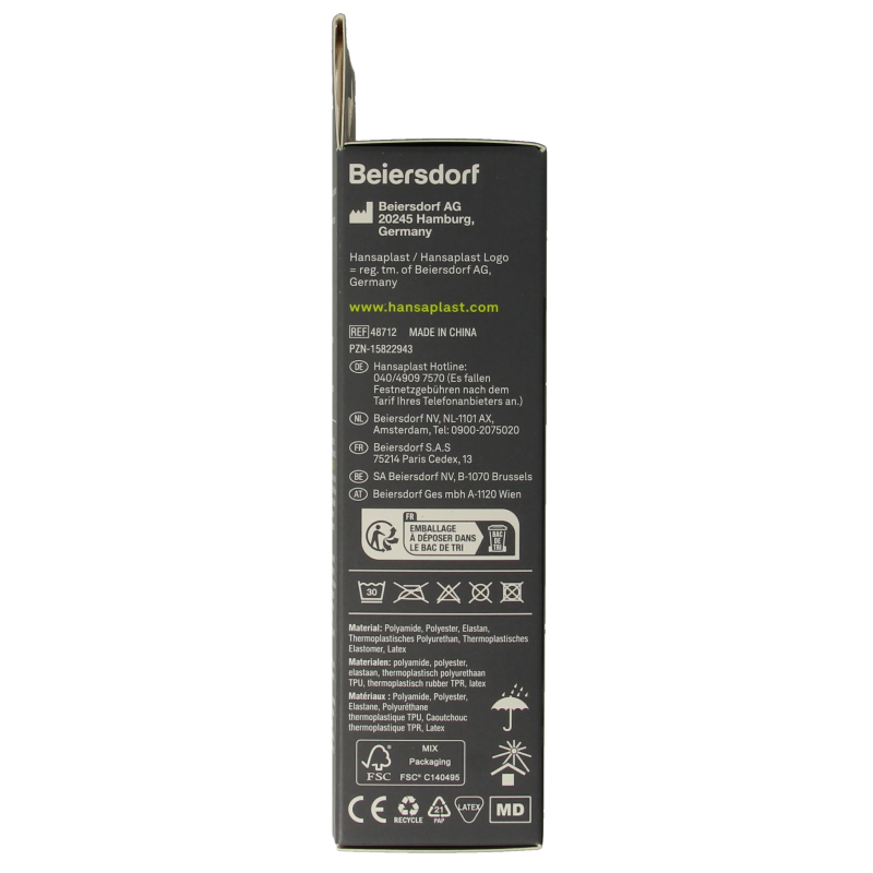 Hansaplast Polsbrace performance 1 Stuks
