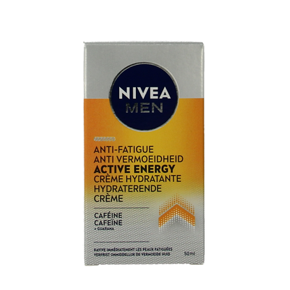Nivea Men active energy gezichtscreme 50.00 Milliliter