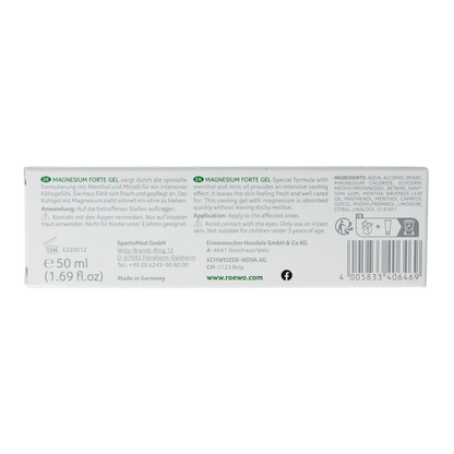 Rowo Magnesium forte gel 50.00 Milliliter