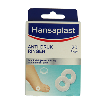 Hansaplast Voet anti-drukring likdoorn en eelt pleister 20.00 Stuks