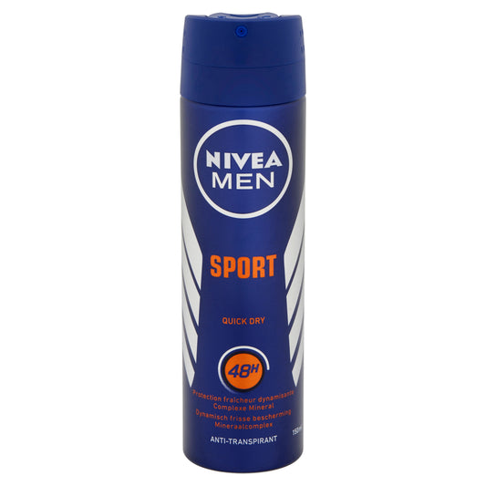 Nivea Men deodorant spray sport 150.00 Milliliter