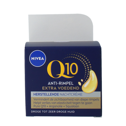 Nivea Q10 Power nachtcreme extra voedend 50.00 Milliliter