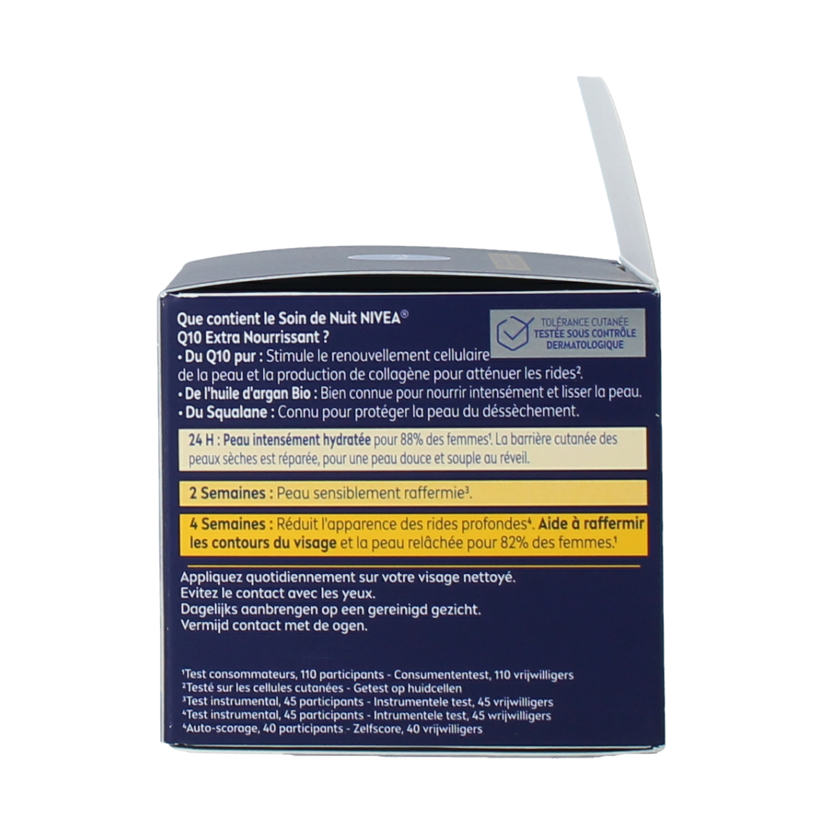 Nivea Q10 Power nachtcreme extra voedend 50.00 Milliliter