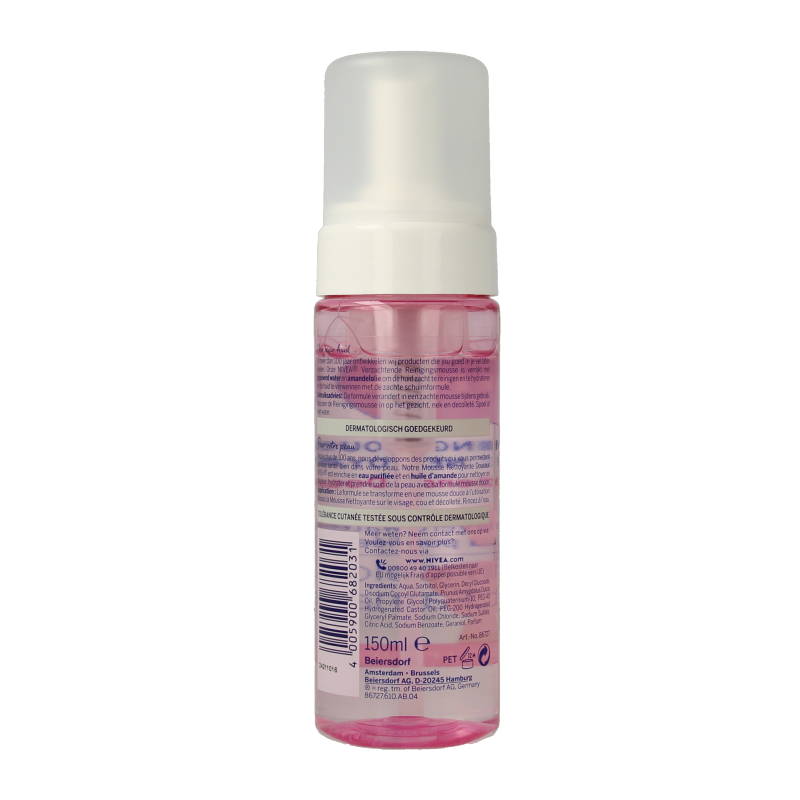 Nivea Visage reinigingsmousse droge huid 150 Milliliter
