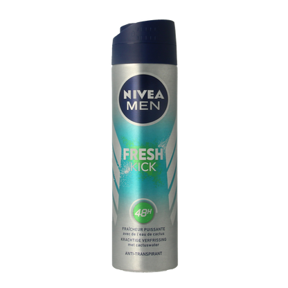 Nivea Men deodorant spray fresh kick 150 Milliliter