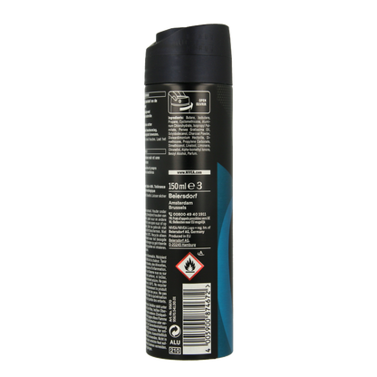 Nivea Men deodorant spray deep beat 150 Milliliter