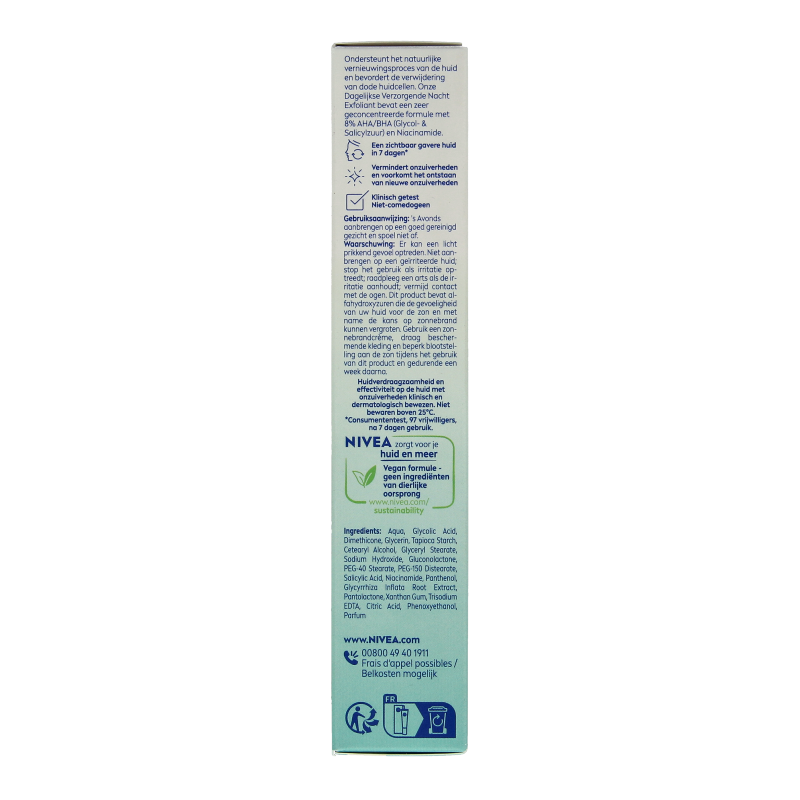 Nivea Derma skin clear night 40 Milliliter