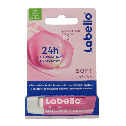 Labello Soft rose blister 4.80 Gram