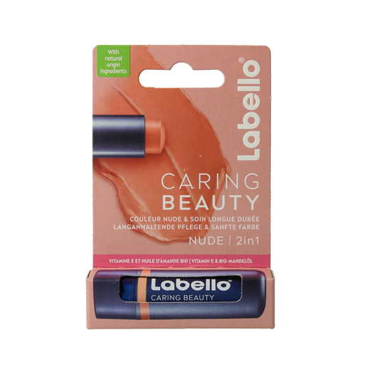 Labello Caring beauty nude 4.8 Gram