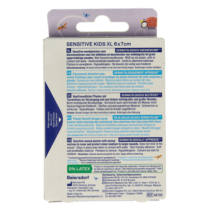 Hansaplast Sensitive kids XL 10 Stuks