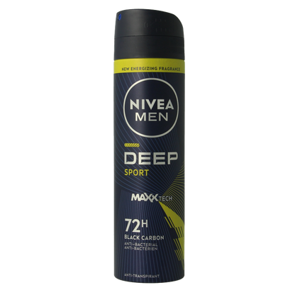 Nivea Men deodorant spray deep sport 150 Milliliter