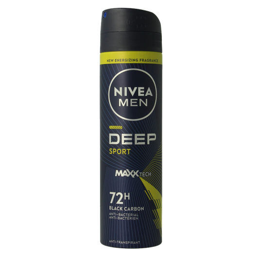 Nivea Men deodorant spray deep sport 150 Milliliter