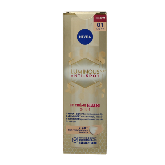 Nivea Cellular luminous 630 fluid light SPF30 40.00 Milliliter