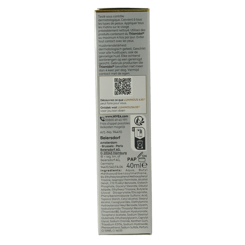 Nivea Cellular luminous 630 dagcreme 40 Milliliter