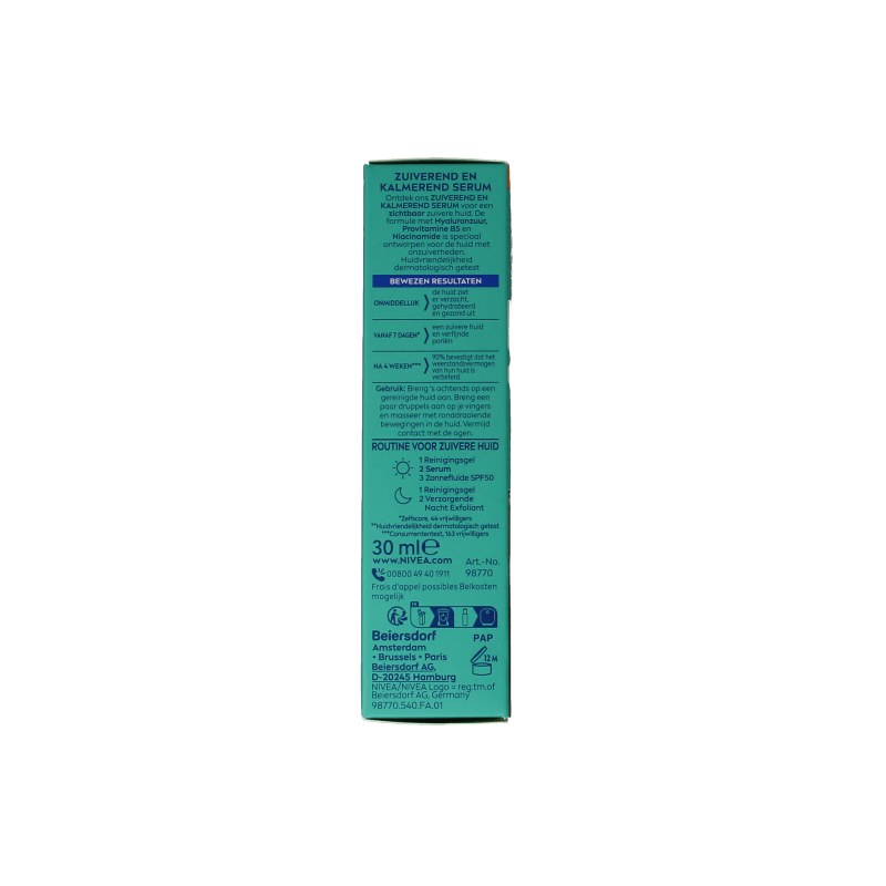 Nivea Derma skin clear serum 30 Milliliter