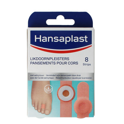 Hansaplast Voet likdoornploeisters 8.00 Stuks