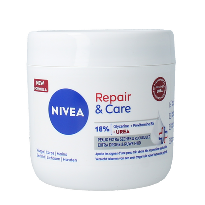 Nivea Body repair & care urea creme 400.00 Milliliter