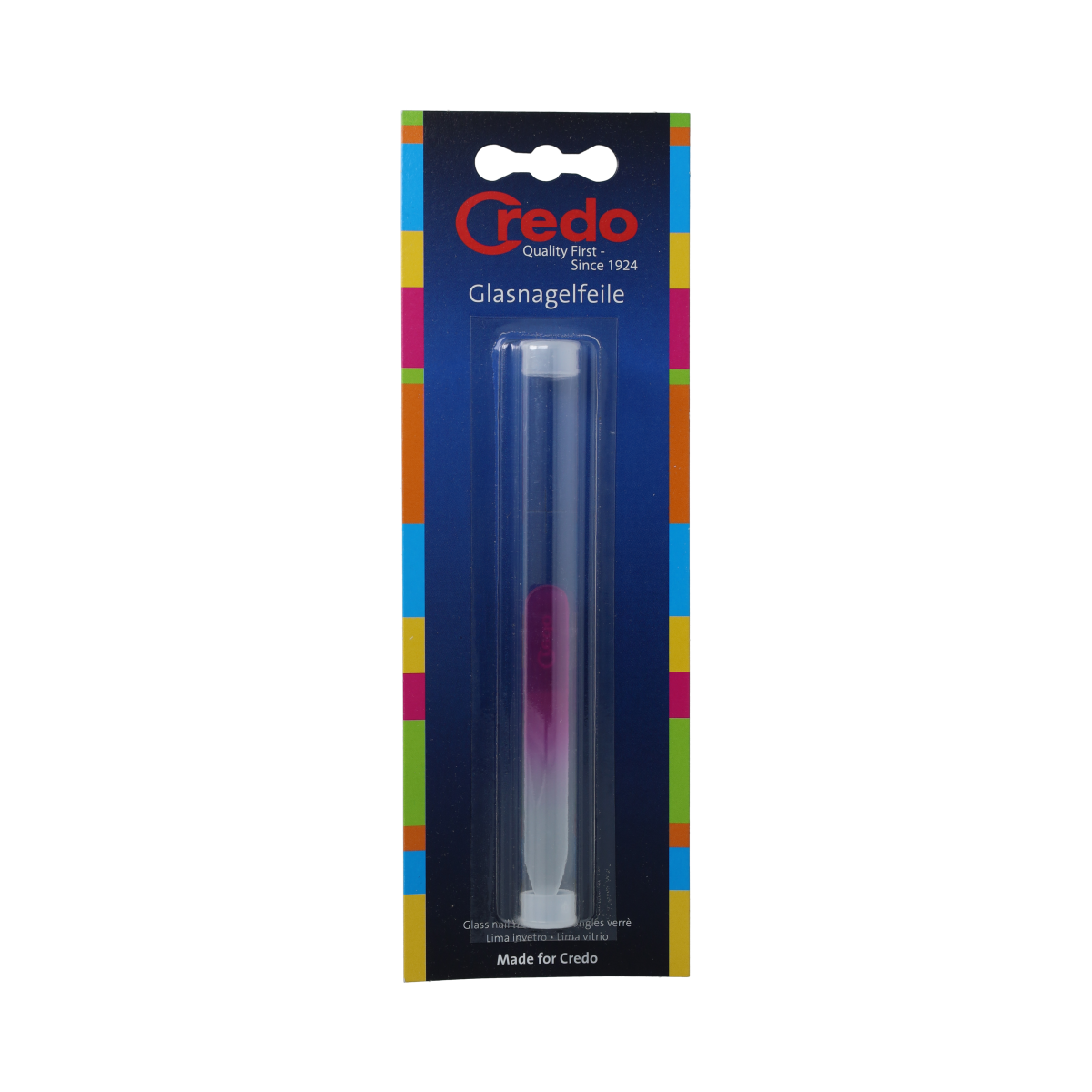 Credo Pop Art glasvijl 90 mm 1.00 Stuks