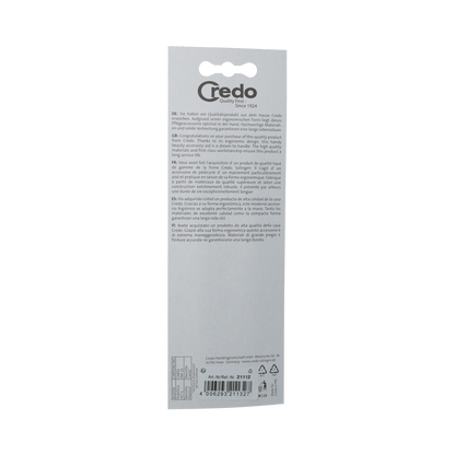 Credo Pop Art glasvijl 90 mm 1.00 Stuks