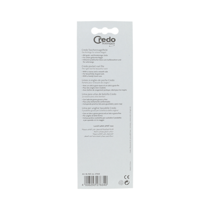 Credo Tasnagelvijl in etui 125mm 1.00 Stuks