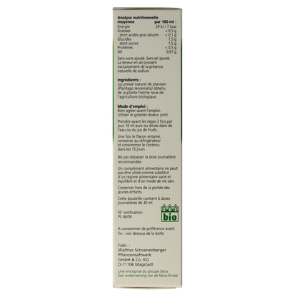 Salus Weegbreesap bio 200 Milliliter