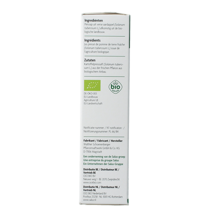 Salus Aardappelsap bio 200.00 Milliliter