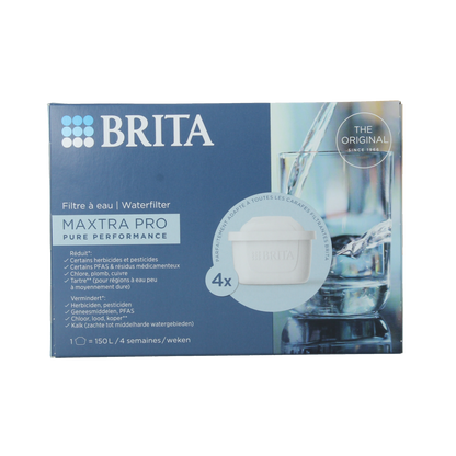 Brita Waterfilterpatroon maxtra pro all-in-1 4-pack 4.00 Stuks