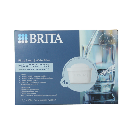 Brita Waterfilterpatroon maxtra pro all-in-1 4-pack 4.00 Stuks