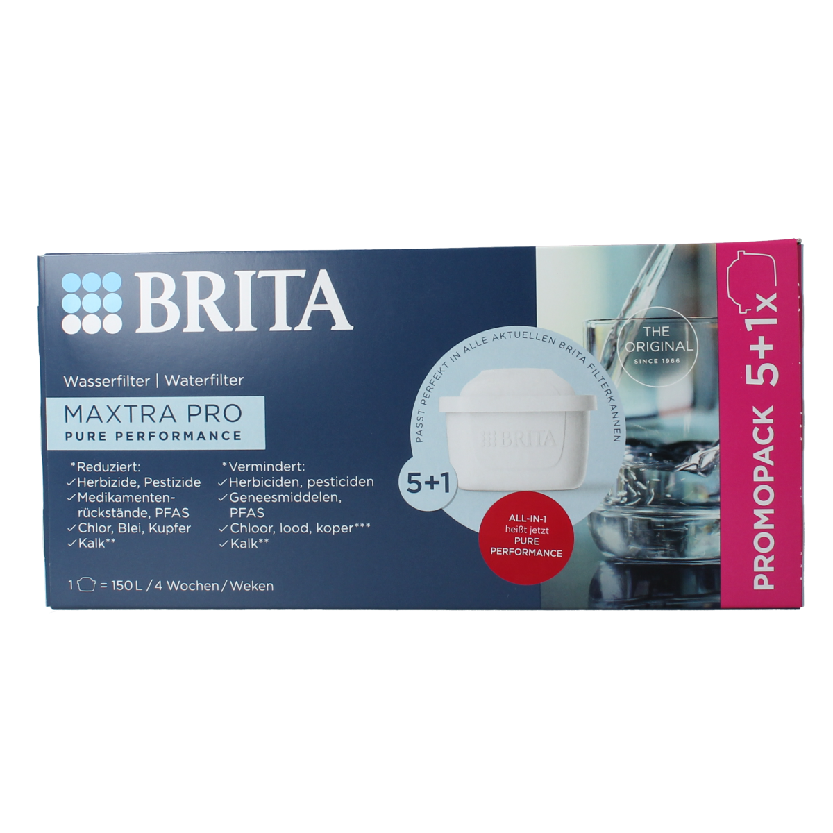 Brita Filter maxtra pro 5+1 6.00 Stuks