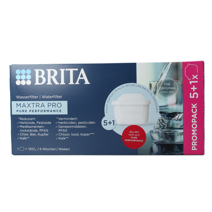 Brita Filter maxtra pro 5+1 6.00 Stuks
