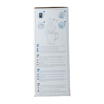 Brita Waterfilterbundel aluna cool white+2 maxtra filter 1 Stuks