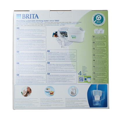 Brita Waterfilterbundel aluna cool white+2 maxtra filter 1 Stuks