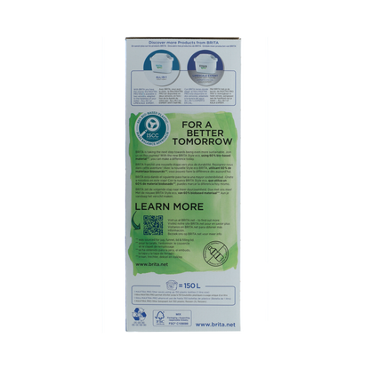 Brita Waterfilterkan eco powder blue 1.00 Stuks
