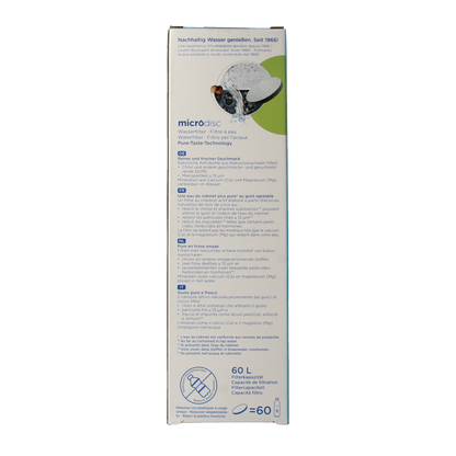 Brita Waterfles vital lichtblauw 1 Stuks