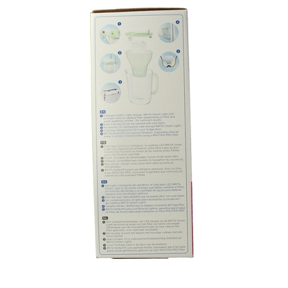 Brita Waterfilterbundel cool powder green + 3 filters 1 Stuks