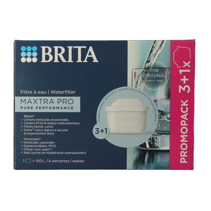 Brita Maxtra pro pure performance 3+1 4.00 Stuks