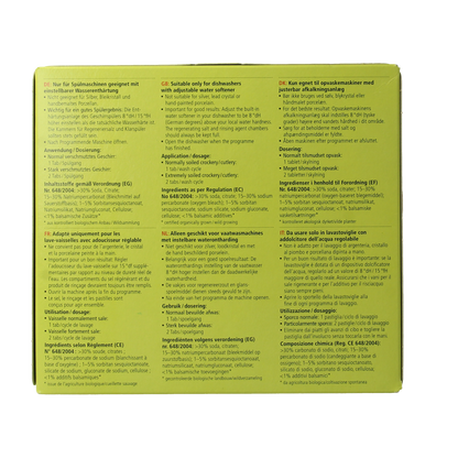 Sonett Vaatwasmachine tablet 25.00 Stuks