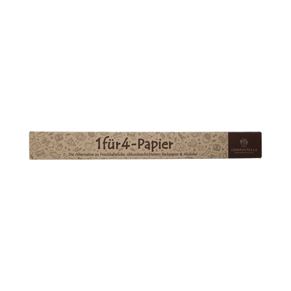 Compestella Keukenfolie en bakpapier 4 in 1 - 8mx38 cm 1.00 Stuks