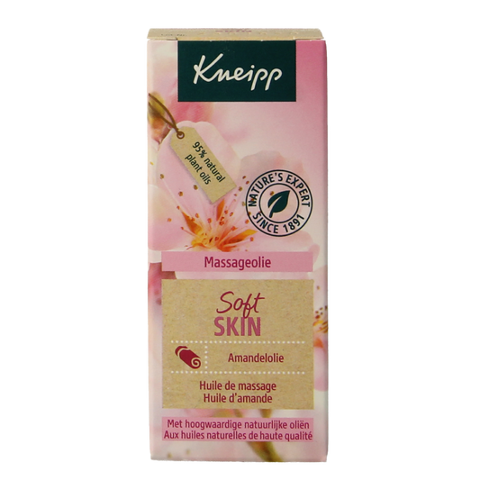 Kneipp Massageolie amandel mini 20 Milliliter