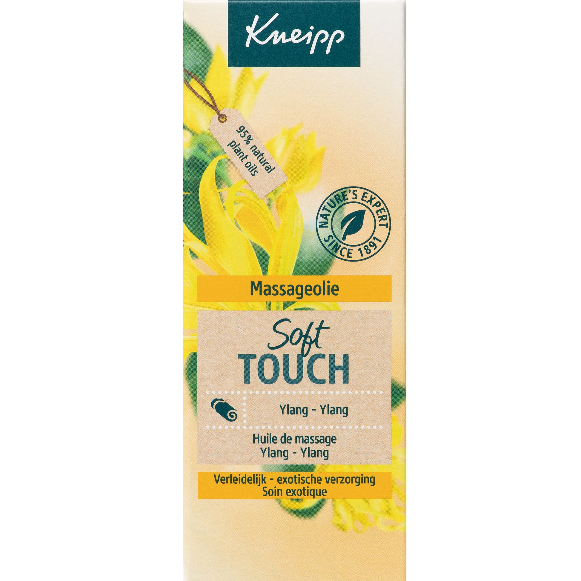 Kneipp Soft touch massageolie ylang ylang 100 Milliliter