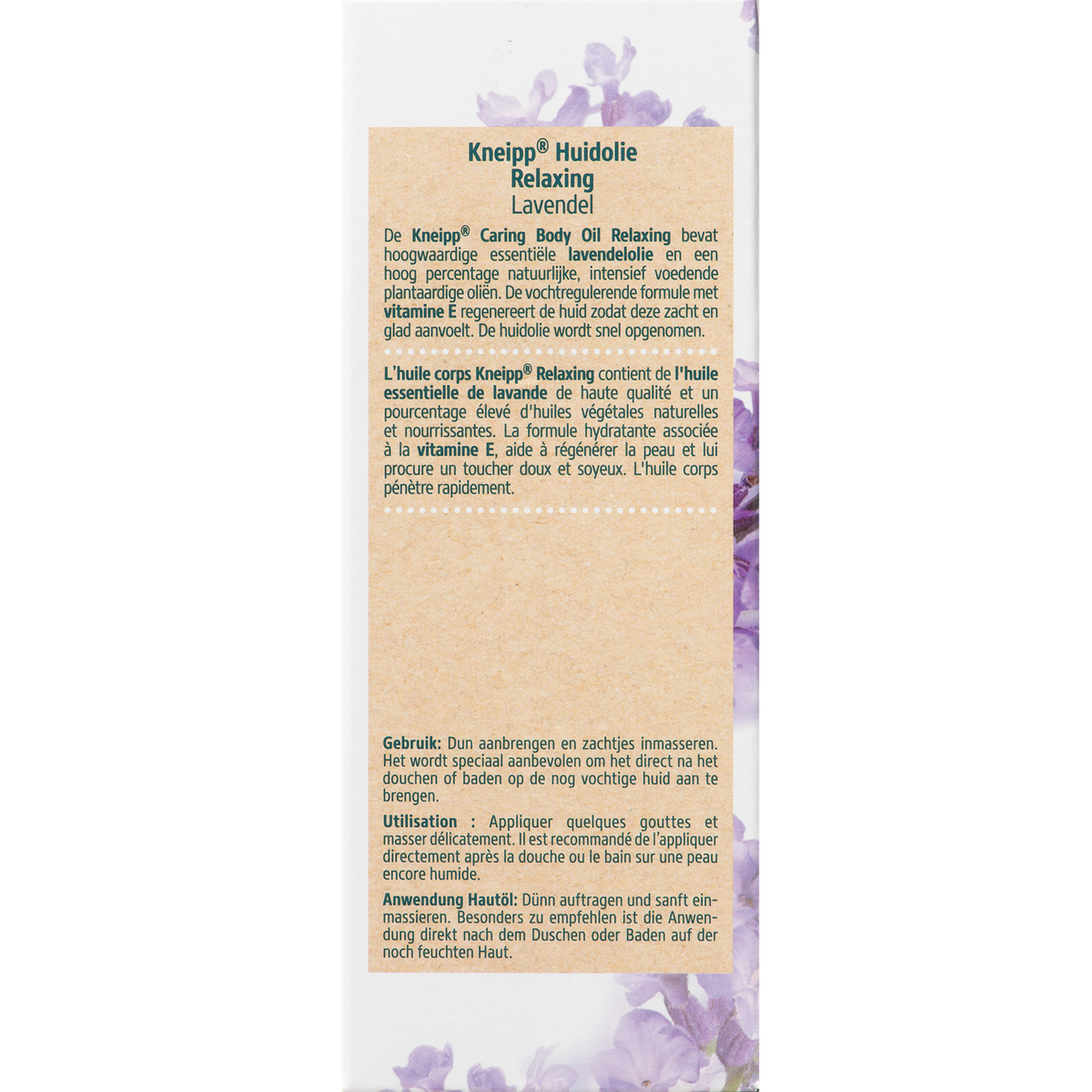 Kneipp Huidolie Relaxing 100.00 Milliliter