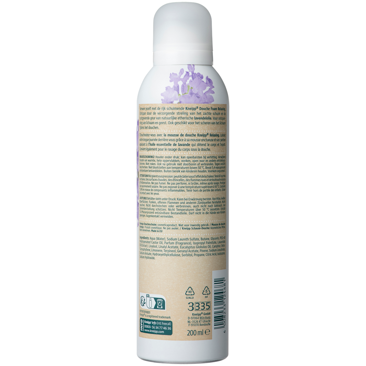 Kneipp Douche foam Relaxing 200.00 Milliliter