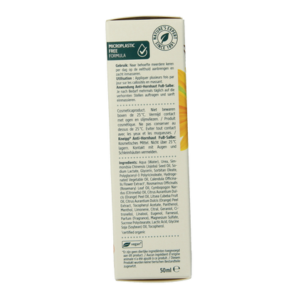 Kneipp Foot care eeltcreme calendula sinaasappelolie 50 Milliliter
